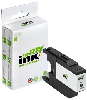 Kompatibel zu Brother LC1220BK LC1240BK Schwarz ca. 600 Seiten, (My Green Toner) 