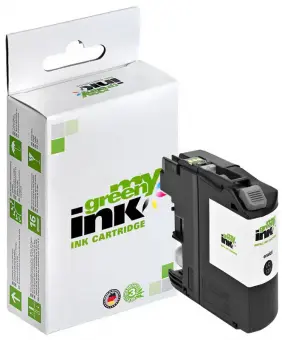 Alternativ Tintenpatrone für Brother LC127BK Schwarz ca. 1.200 Seiten (My Green Toner) 