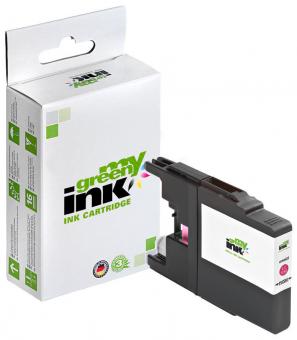 My Green Toner Alternativ Tintenpatrone für Brother LC1280M Magenta ca. 1.200 Seiten 