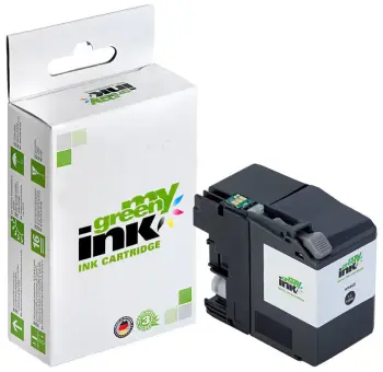 Kompatibel zu Brother LC129BK Schwarz ca. 2.400 Seiten, (My Green Toner) 