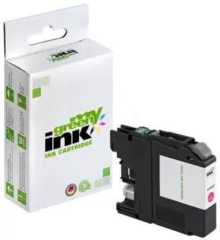 Alternativ Tintenpatrone für Brother LC225XLM Magenta ca. 1.200 Seiten (My Green Toner) 