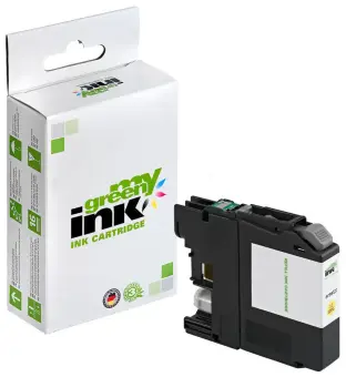 Kompatibel zu Brother LC225XLY Gelb ca. 1.200 Seiten, (My Green Toner) 