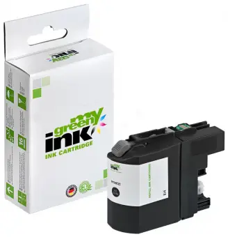 Alternativ Tintenpatrone für Brother LC227XLBK Schwarz ca. 1.200 Seiten (My Green Toner) 