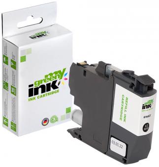 My Green Toner Alternativ Tintenpatrone für Brother LC3213BK Schwarz ca. 400 Seiten 