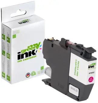 Kompatibel zu Brother LC3213M Magenta ca. 400 Seiten, (My Green Toner) 