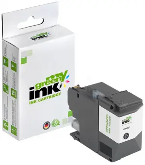 Alternativ Tintenpatrone für Brother LC3219XLBK Schwarz ca. 3.000 Seiten (My Green Toner) 