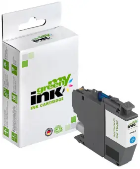 Alternativ Tintenpatrone für Brother LC3219XLC Cyan ca. 1.500 Seiten (My Green Toner) 