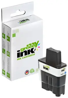 Kompatibel zu Brother LC900C Cyan ca. 950 Seiten, (My Green Toner) 