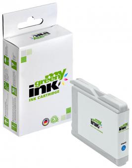 My Green Toner Alternativ Tintenpatrone für Brother LC970C LC1000C Cyan ca. 900 Seiten 