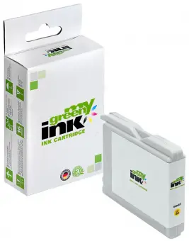 Alternativ Tintenpatrone für Brother LC970Y_LC1000Y Yellow ca. 900 Seiten (My Green Toner) 