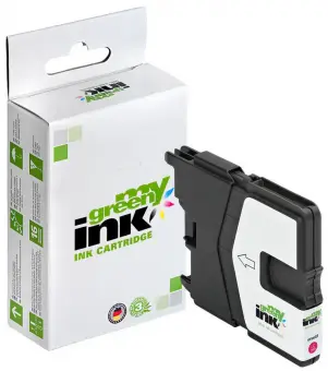 Alternativ Tintenpatrone für Brother LC985M Magenta ca. 700 Seiten (My Green Toner) 