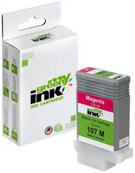 Alternativ Tintenpatrone für Canon 6707B001_PFI-107M Magenta ca. 130 ml (My Green Toner) 