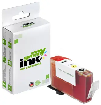 Kompatibel zu Canon BCI-3Y BCI-6Y Gelb ca. 210 Seiten, (My Green Toner) 