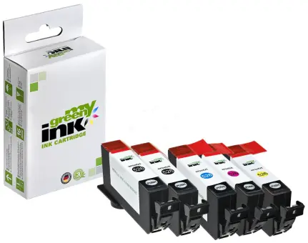 Kompatibel zu Canon CL-I526MP ml 1 x 19 (My Green Toner) 