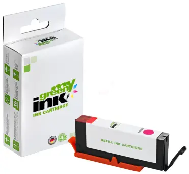 Kompatibel zu Canon CL-I581MXXL 1996C001 Magenta ca. 760 Seiten, (My Green Toner) 