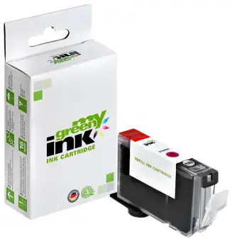 Kompatibel zu Canon CLI-8M Magenta ca. 475 Seiten, (My Green Toner) 