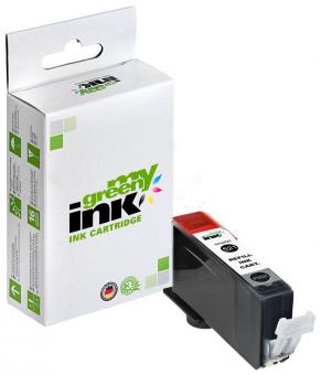 My Green Toner Alternativ Tintenpatrone für Canon CLI-521BK Schwarz ca. 1.250 Seiten 