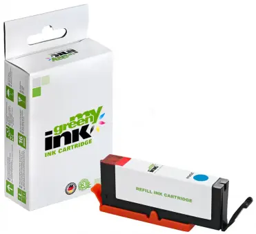 Alternativ Tintenpatrone für Canon CLI-581CXXL_1995C001 Cyan ca. 820 Seiten (My Green Toner) 