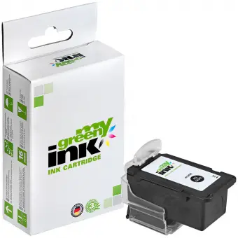 Alternativ Tintenpatrone für Canon PG545XL Schwarz ca. 400 Seiten, m. neuem Chip (My Green Toner) 