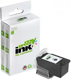 Alternativ Tintenpatrone für Canon PG-512 Schwarz ca. 400 Seiten (My Green Toner) 