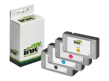 Kompatibel zu Canon PGI-1500XL KIT BK+C+M+Y (My Green Toner) 