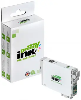 Alternativ Tintenpatrone für Epson C13T07114010_T0711 Schwarz ca. 245 Seiten (My Green Toner) 