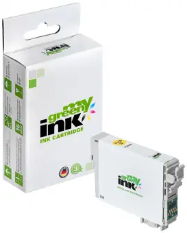 Alternativ Tintenpatrone für Epson C13T07144010_T0714 Yellow ca. 415 Seiten (My Green Toner) 
