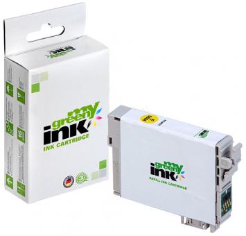 My Green Toner Alternativ Tintenpatrone für Epson C13T08044010 T0804 Yellow ca. 620 Seiten 