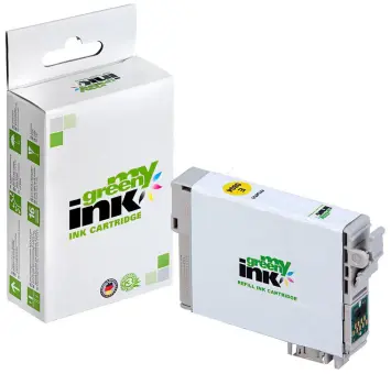 Kompatibel zu Epson T0804 C13T08044010 Gelb ca. 620 Seiten, (My Green Toner) 