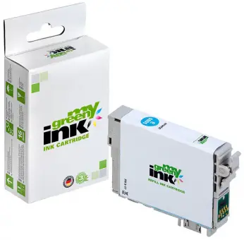Alternativ Tintenpatrone für Epson C13T08054010_T0805_Ca. Cyan 330 Seiten light (My Green Toner) 