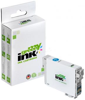 My Green Toner Alternativ Tintenpatrone für Epson C13T12824011 T1282 Cyan ca. 175 Seiten 