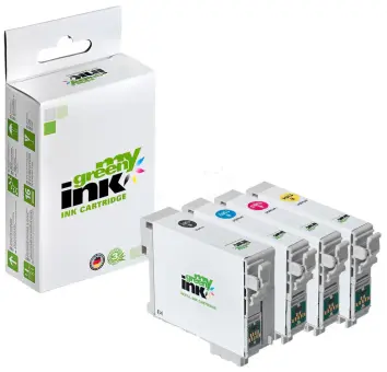 Kompatibel zu Epson T1306 C13T13064010 KITBK+ C+M+Y (My Green Toner) 