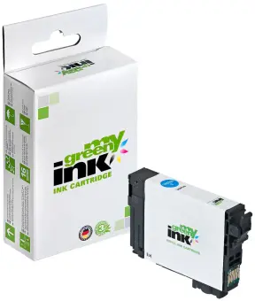 Kompatibel zu Epson 16XL C13T16324010 Cyan ca. 450 Seiten, (My Green Toner) 
