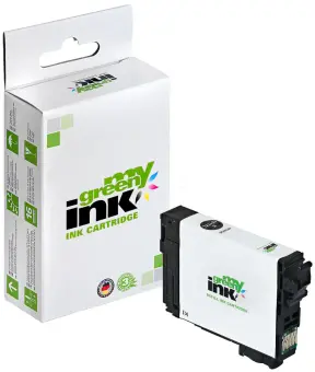 Kompatibel zu Epson 18XL C13T18114010 Schwarz ca. 470 Seiten, (My Green Toner) 