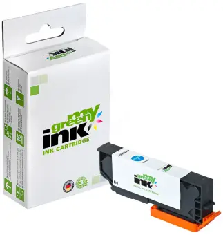 Alternativ Tintenpatrone für Epson C13T33624010_33XL Cyan ca. 650 Seiten (My Green Toner) 