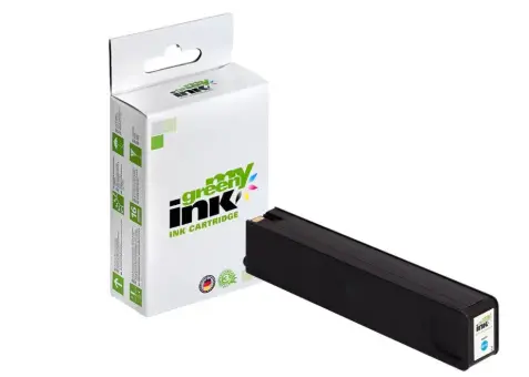 Kompatibel zu HP981X L0R09A Cyan ca. 10.000 Seiten, (My Green Toner) 