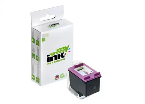 Alternativ Tintenpatrone für HP C2P07AE_HP62XL CMY ca. 415 Seiten, m. neuem Chip (My Green Toner) 