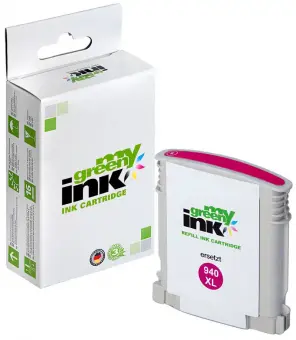 Alternativ Tintenpatrone für HP C4908AE_No._HP940XL Magenta ca. 1.400 Seiten (My Green Toner) 