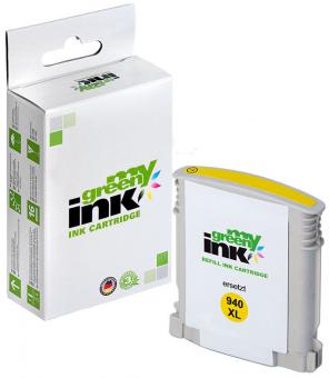 My Green Toner Alternativ Tintenpatrone für HP C4909AE No. HP940XL Yellow ca. 1.400 Seiten 
