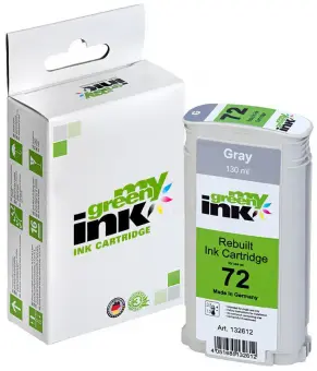 Alternativ Tintenpatrone für HP C9374A No.HP72 Gray 130 ml (My Green Toner) 