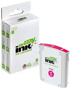 Alternativ Tintenpatrone für HP C9392A_No._HP88XL Magenta ca. 1.980 Seiten (My Green Toner) 
