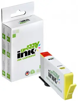 Alternativ Tintenpatrone für HP CD974AE_No._HP920XL Yellow ca. 700 Seiten (My Green Toner) 