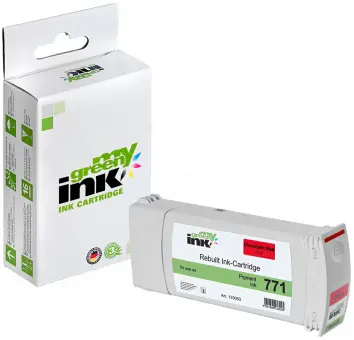 Alternativ Tintenpatrone für HP CE038A No. HP771 Red ca. 775 ml  (My Green Toner) 