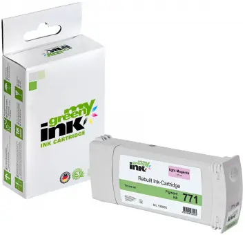 Alternativ Tintenpatrone für HP CE041A No. HP771 Light Magenta ca. 775 ml (My Green Toner) 