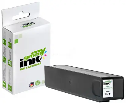 Alternativ Tintenpatrone für HP CN625AE_No._HP970XL Schwarz ca. 9.200 Seiten (My Green Toner) 
