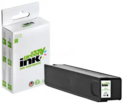 Alternativ Tintenpatrone für HP D8J10A_HP980A Schwarz ca. 10.000 Seiten (My Green Toner) 