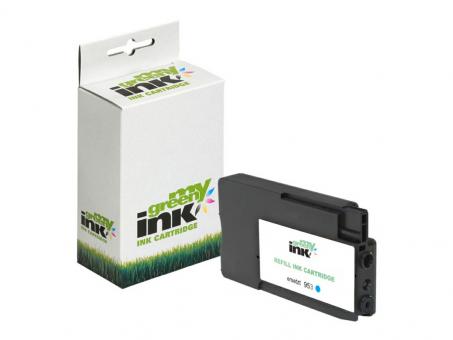 My Green Toner Alternativ Tintenpatrone für HP F6U16AE HP953XL Cyan ca. 1.600 Seiten 