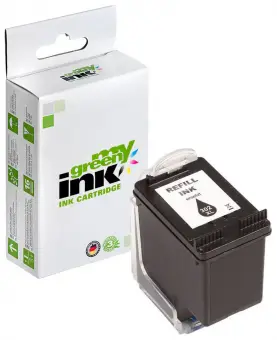 Kompatibel zu HP302XL F6U68AE Schwarz ca. 480 Seiten, Neuer Chip (My Green Toner) 