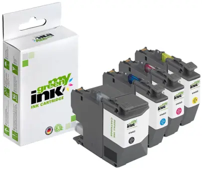 Kompatibel zu Brother LC3219XLVAL My DR KIT BK+ C+M+Y (My Green Toner) 