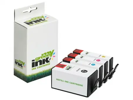 Alternativ Tintenpatrone/n für HP935XL KIT(BK+ C+M+Y) (My Green Toner) 